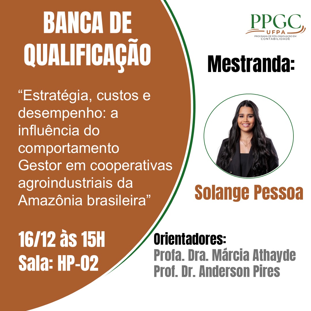 Exame de Qualificação de Solange Borges Alves Pessoa