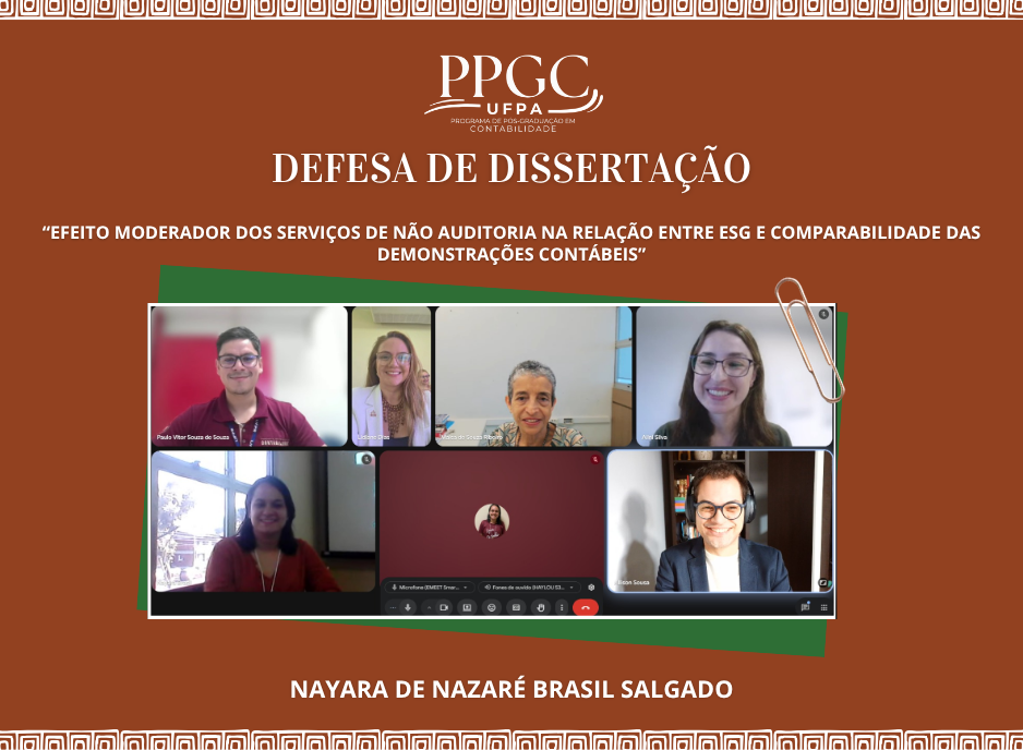 Defesa de Dissertação | PPGC/UFPA